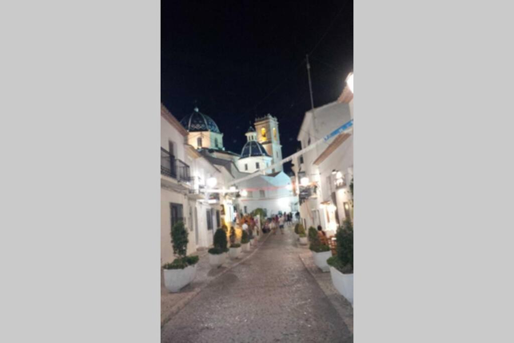 Apartamento Enfrente Del Mar Daire Altea Dış mekan fotoğraf